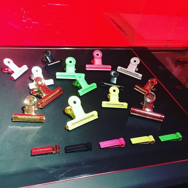 피스마이너스원 골드 클립