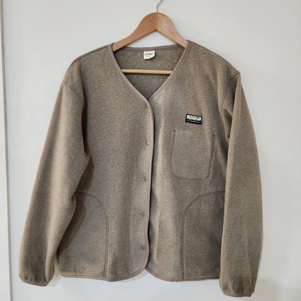 여자 아웃도어프로덕츠 오버핏 후리스 가디건 L