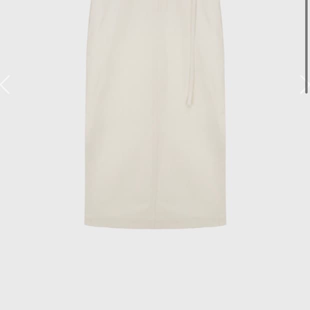 monoha 모노하 Linen blended skirt