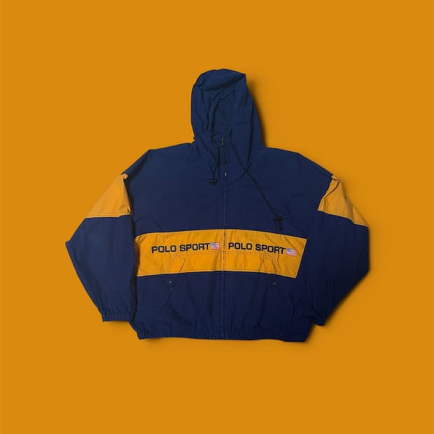 [판매] 90s POLO SPORT 폴로 스포츠 후드 윈드브레이커