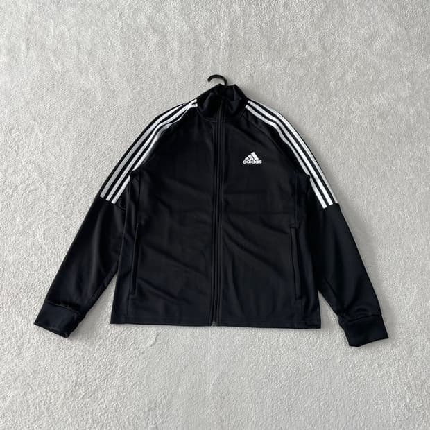 XL 아디다스 블랙 세레노 트랙탑 져지 105