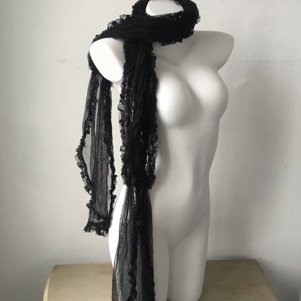 fur trimming muffler