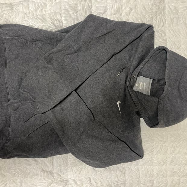 나이키 후드 그레이 차콜 다크그레이