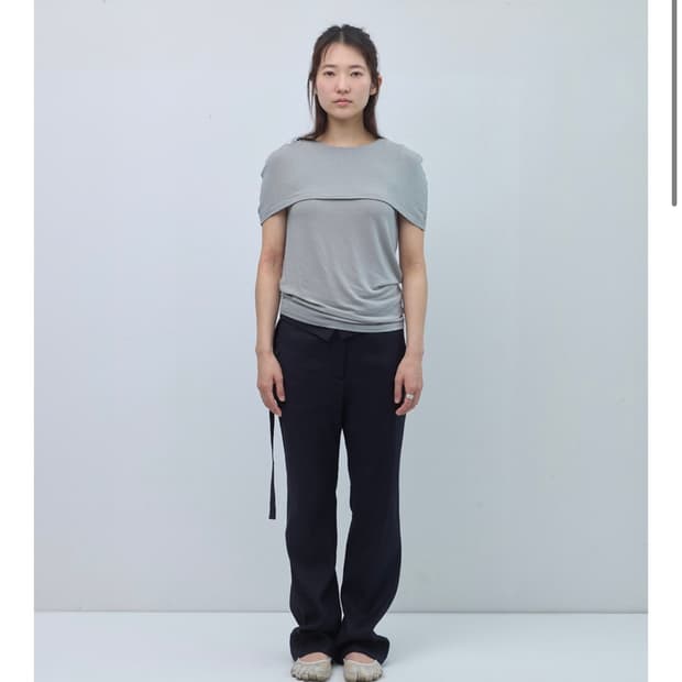 에르치바 erchiva airy cape t-shirt