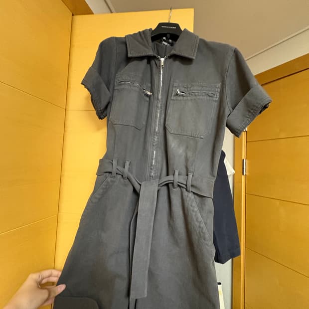 A.P.C 아페쎄 점프수트 - 차콜 38