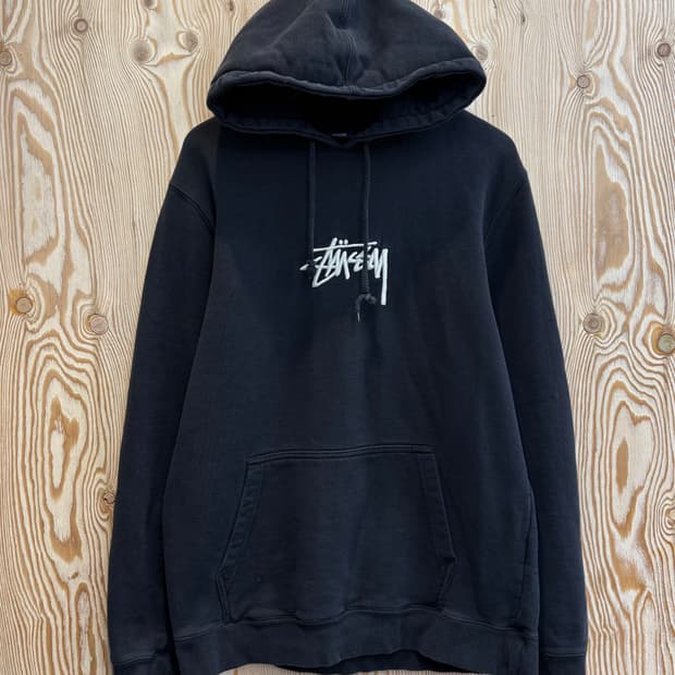스투시 자수로고 후드티
