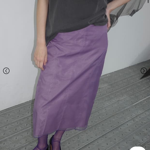 Hwi ORGANZA SKIRT 