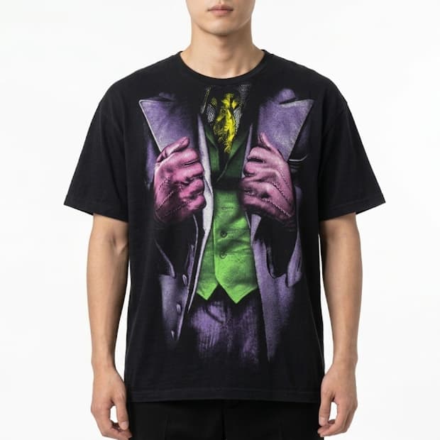 2013년 빈티지 DC Comics The Joker 티셔츠
