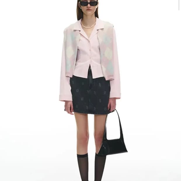 그로브 bero 블라우스 핑크