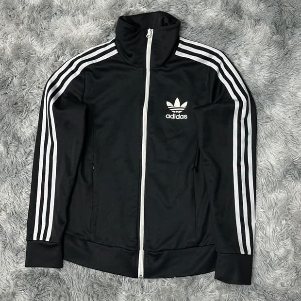 아디다스 유로파 여성 블랙 트랙탑