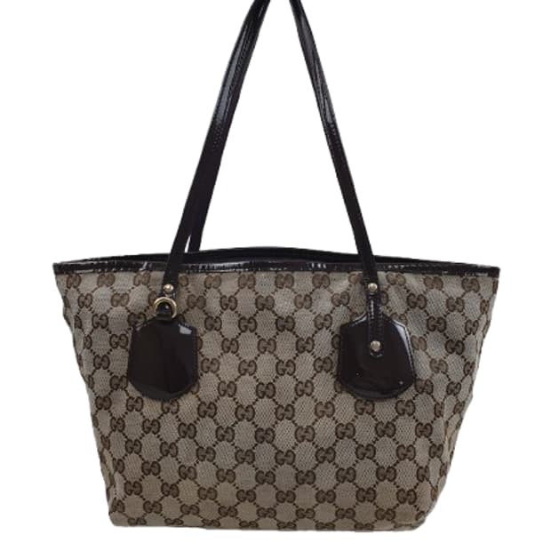 구찌 GG 캔버스 졸리 토트백