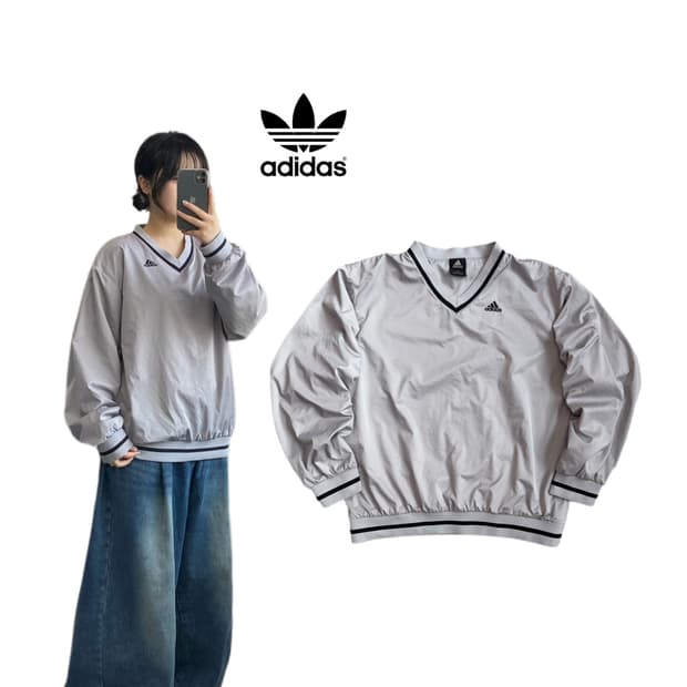 아디다스 00s 올드스쿨 웜업 바람막이