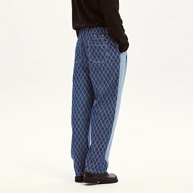 카락터 데님 팬츠 2사이즈 미개봉 새상품 