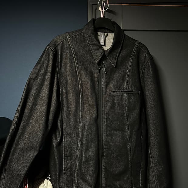 언어펙티드 트랙데님 자켓