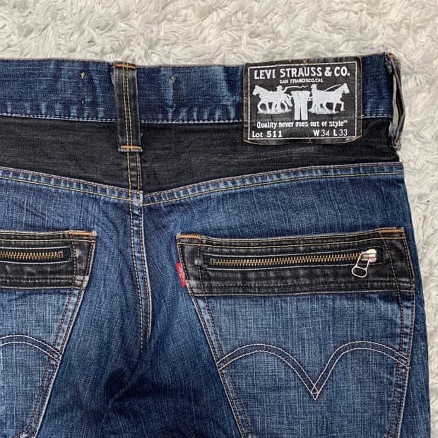 [35] 00's 리바이스 511 슬림핏 디테일 데님팬츠