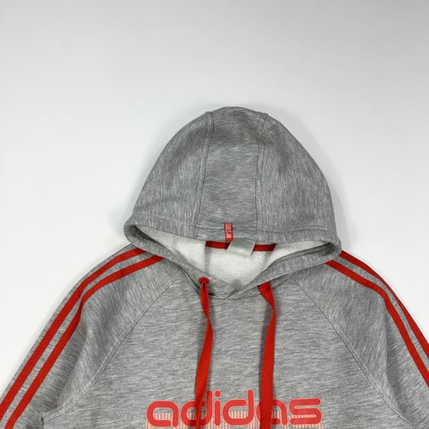 아디다스 오리지널 이니셜 그레이 후드티 (M)