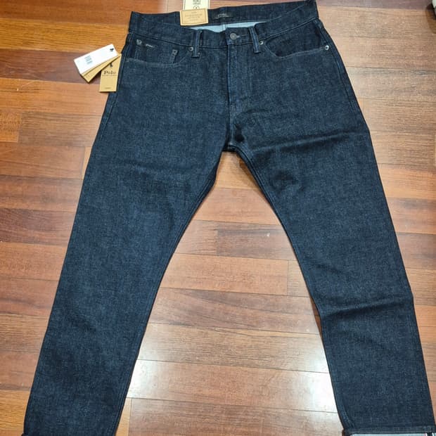 폴로 파크사이드 셀비지 데님