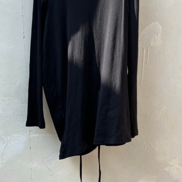 Ann Demeulemeester 하이넥 스트링 탑