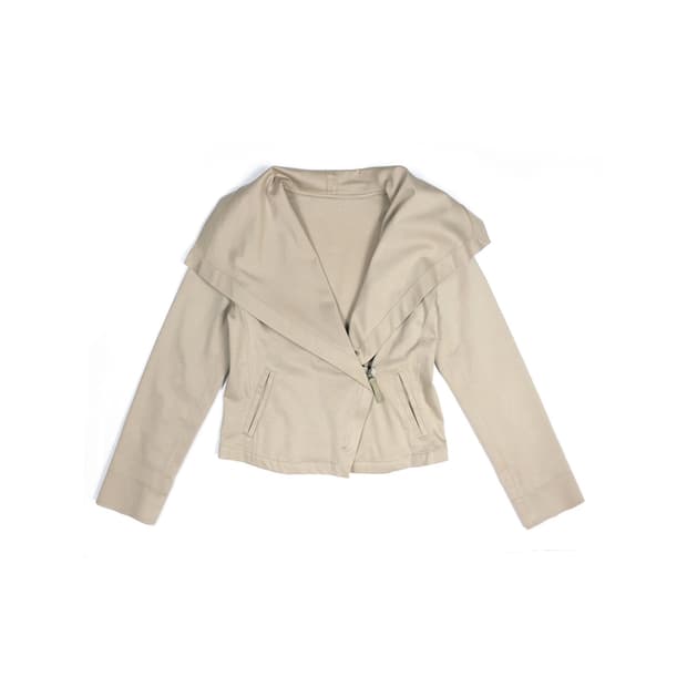 Comme Ca Ism zip high-neck jacket