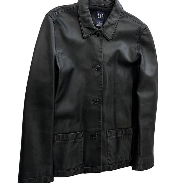 올드갭 가죽 자켓