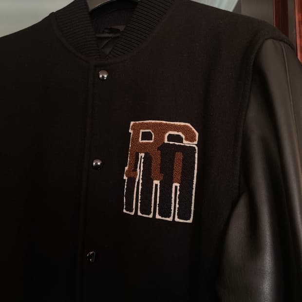 라프시몬스 바시티 코트 18FW