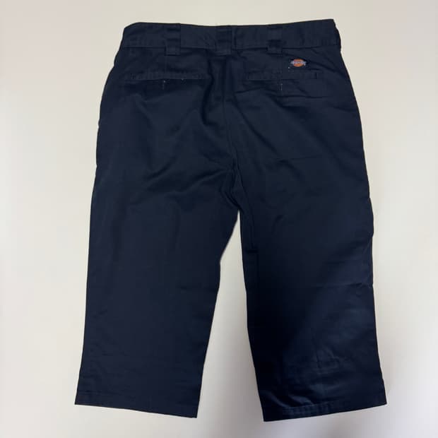 디키즈 Dickies 워크 치노 면 7부바지 네이비 34