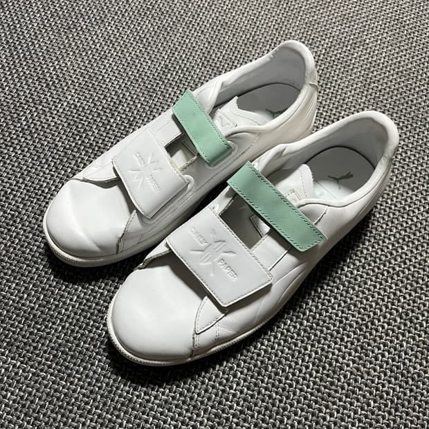 푸마 데일리페이퍼 화이트 스니커즈 270