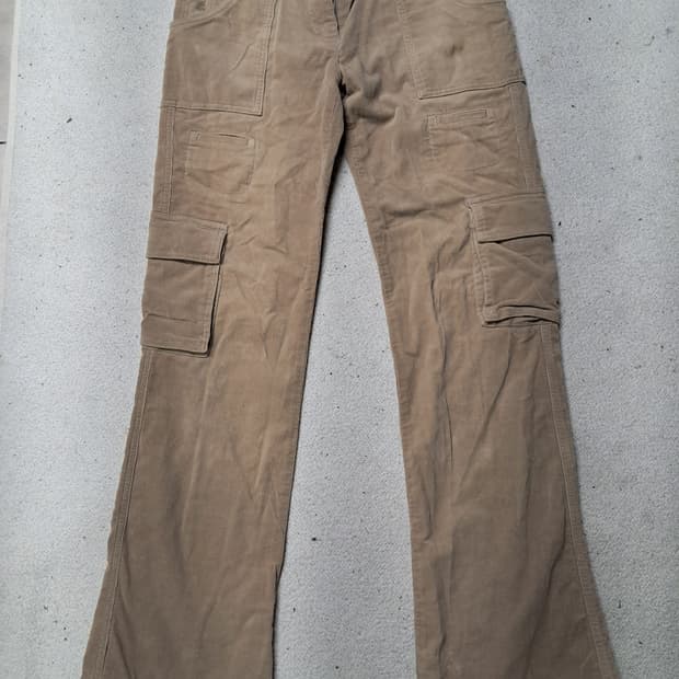 버버리 코듀로이  부츠컷