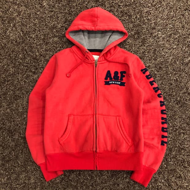 아베크롬비 기모 후드집업