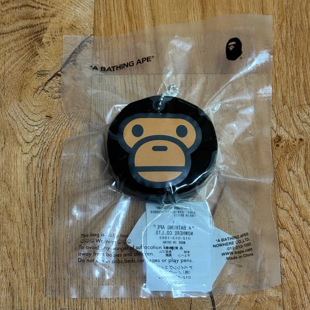 [새상품] 베이프 마일로 키링