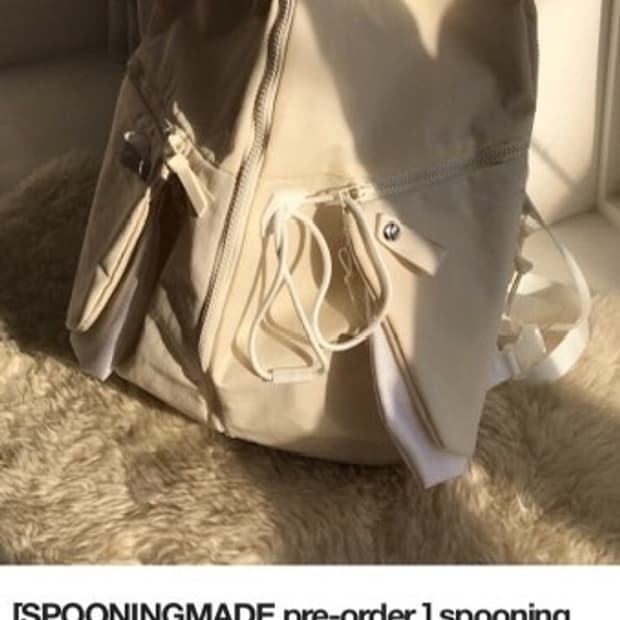 스푸닝 글로니 아이보리 백팩