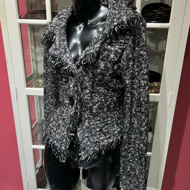 Otto jacket 오토 그런지 디자인 니트 자켓