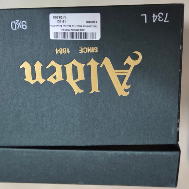 Alden 734L 3-Eye Camp Moc Blucher - Brow