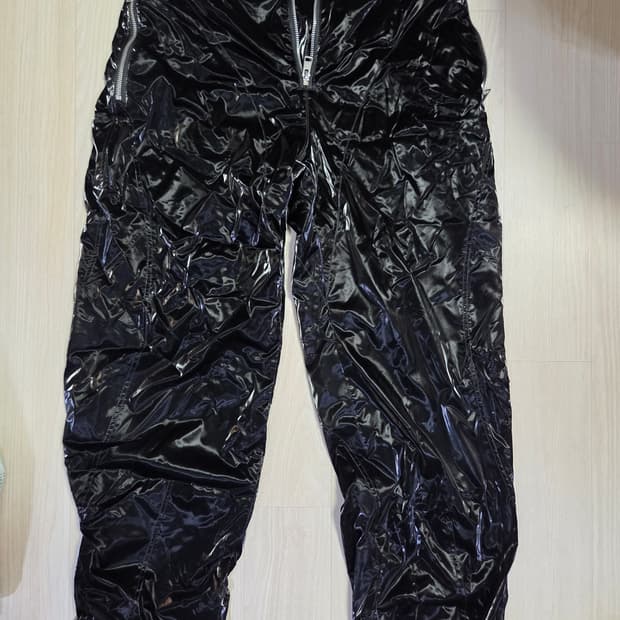 뮈글러 h&m 바이커팬츠 46사이즈