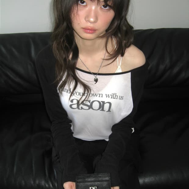 SORBET LONG SLEEVE / BLACK