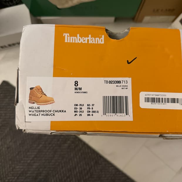 팀버랜드 워터푸르프 추카