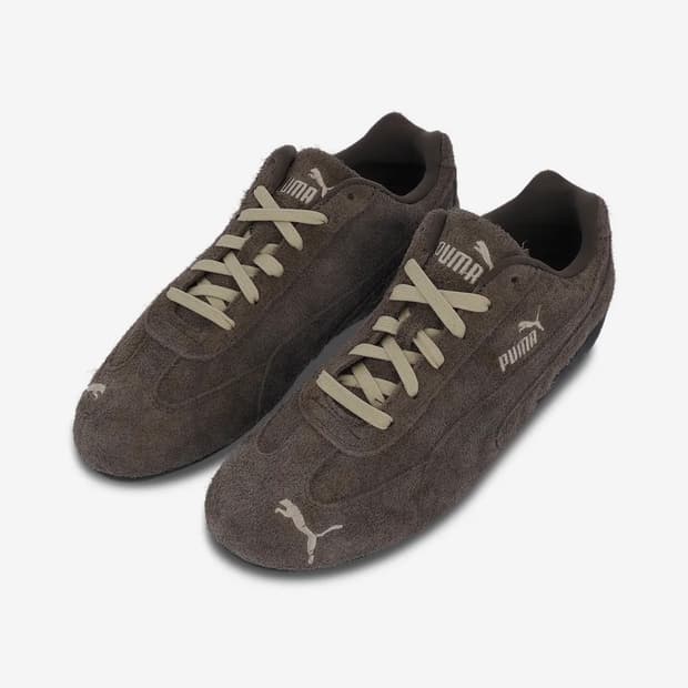 푸마 스피드캣 헤어리 스웨이드 - 초콜렛