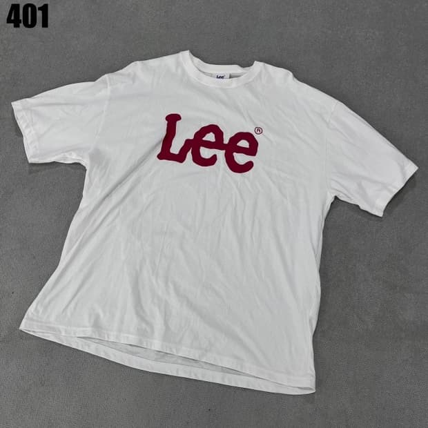 Lee 화이트 반팔 