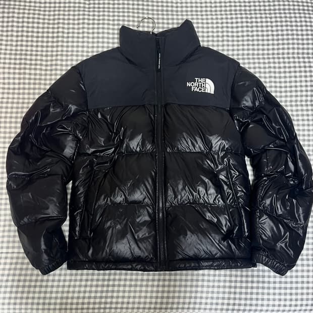 노스페이스 눕시 온볼 패딩 블랙 90