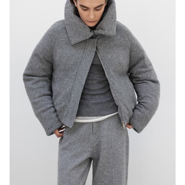 우마뭉 푸퍼 니트 패딩