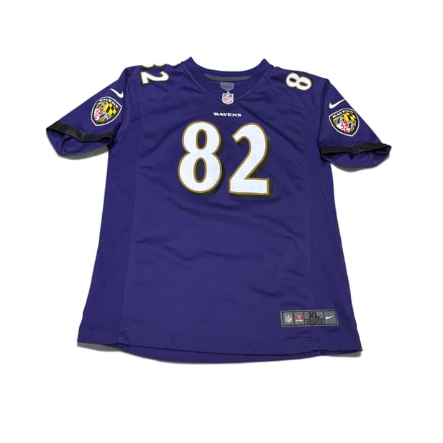 M 나이키 NFL 볼티모어 레이븐스 스미스 럭비져지