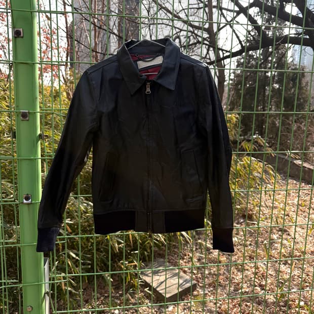 Mangrove 싱글 레더 돈피 자켓