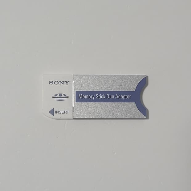 소니 메모리스틱 어댑터 듀오어댑터