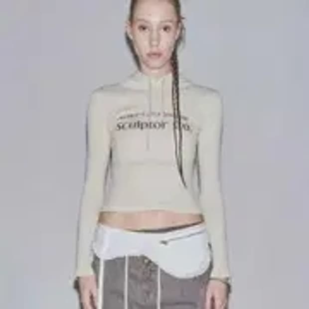 스컬프터 아카이브 피그먼트 후디티 더스티 아이보리 S