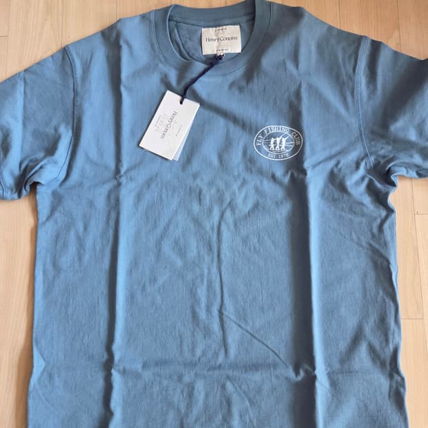 헨리코튼 FFC 반팔티셔츠 105 블루 새상품