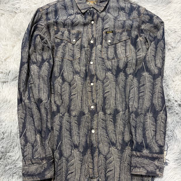 [4]캐피탈 맥파이 데님 셔츠