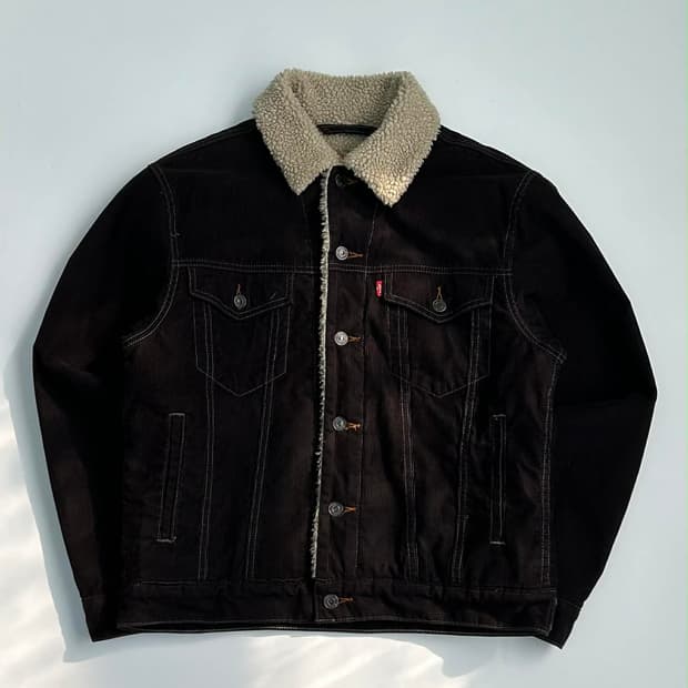 [S] 리바이스 70520 쉐르파 코듀로이 트러커 자켓