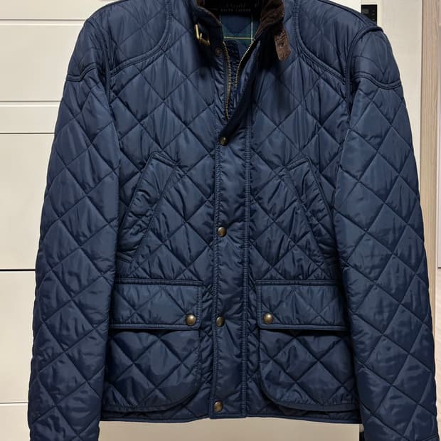 폴로 랄프로렌 퀼팅자켓 M 네이비