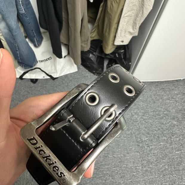 디키즈 더블 아일렛 벨트