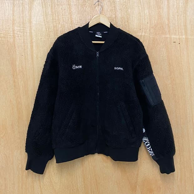 SOPHNET x GU fleece jacket 소프넷 지유 플리스 자켓